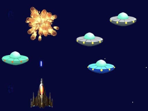 UFO Space Shooter 2游戏截图 - arcade - 免费在线游戏