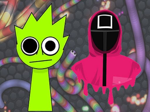Squid Sprunki Slither Game 2游戏截图 - hypercasual - 免费在线游戏