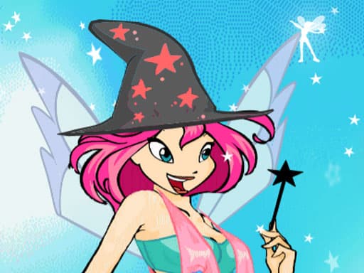 Sky Fairy Dress Up game screenshot - girls - Free online game