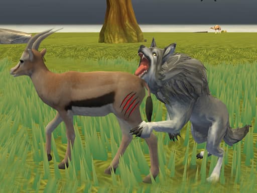 Wolf Life Simulator game screenshot - adventure - Free online game