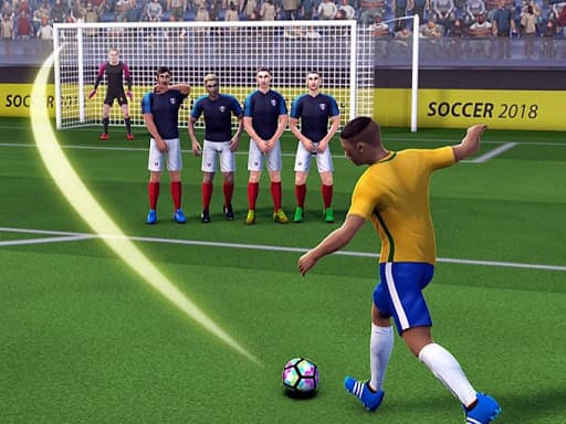 Captura de pantalla del juego FreeKick Soccer 2021‏ - sports - Juego gratuito en línea