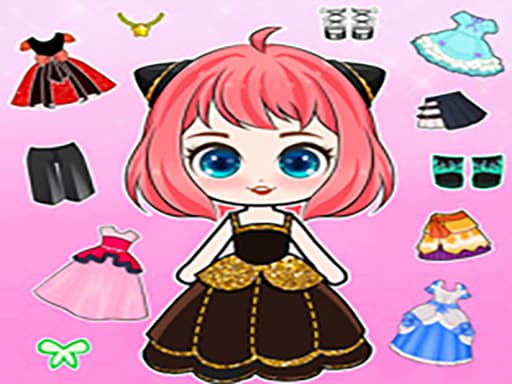Chibi Doll Dress Up Diy游戏截图 - puzzles - 免费在线游戏