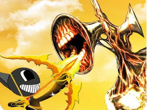 Captura de pantalla del juego Siren Head Vs Cartoon Cat - adventure - Juego gratuito en línea