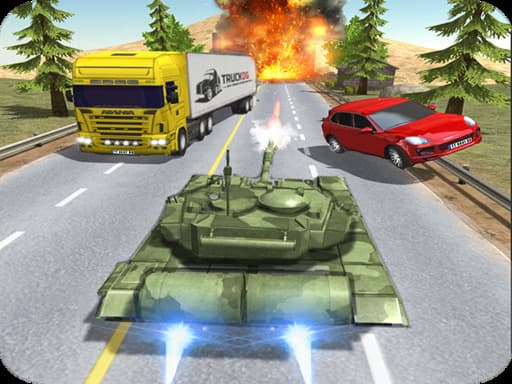 Tank Traffic Racer Game Tank Traffic Racer Game游戏截图 - racing - 免费在线游戏