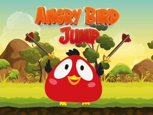 Angry Bird Jump game screenshot - hypercasual - Free online game