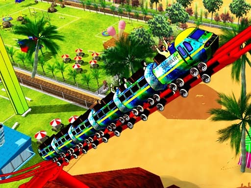 Captura de pantalla del juego Roller Coaster Sim 2022 - action - Juego gratuito en línea