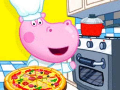 Hippo Pizza Maker游戏截图 - girls - 免费在线游戏