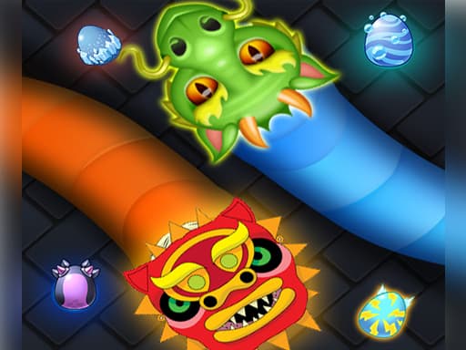 Slither Dragon.io游戏截图 - multiplayer - 免费在线游戏