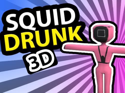 Squid Drunk 3D game screenshot - fighting - Free online game