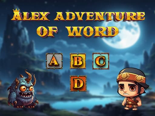 Alex Adventure of Word游戏截图 - puzzles - 免费在线游戏