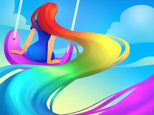 Hair Challenge Online game screenshot - arcade - Free online game