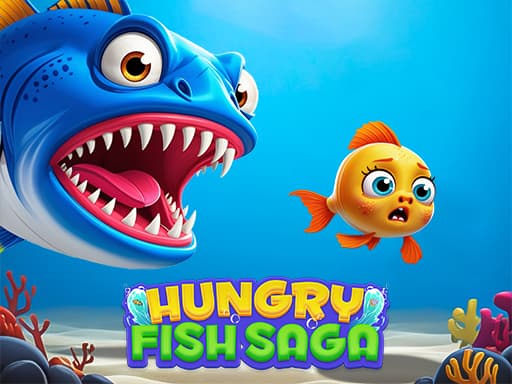 Hungry Fish Saga   game screenshot - arcade - Free online game