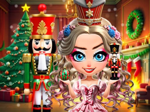 Nutcracker New Years Adventures game screenshot - girls - Free online game