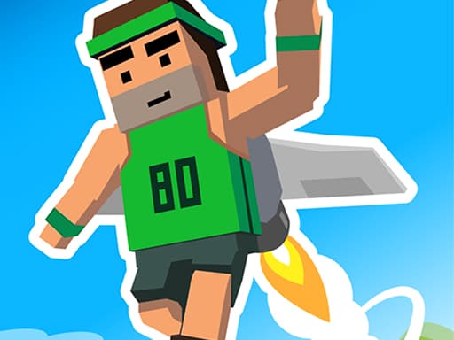 Jet pack game screenshot - .io - Free online game