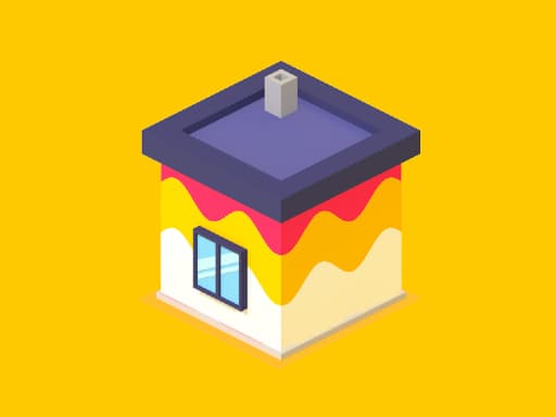 HousePainter game screenshot - hypercasual - Free online game