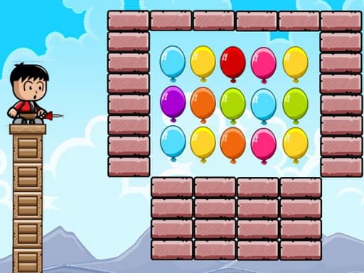 Captura de pantalla del juego Balloons Game - shooting - Juego gratuito en línea