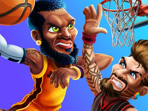 Captura de pantalla del juego Basket Swooshes - basketball game - sports - Juego gratuito en línea