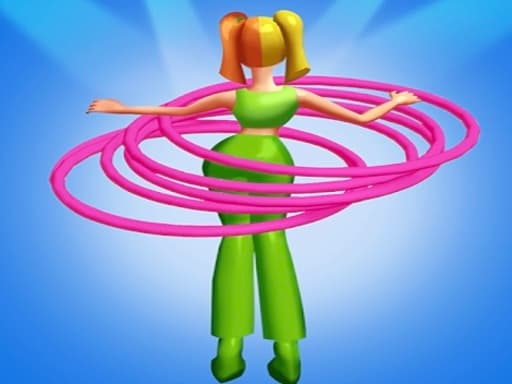 Hula Hoops Rush Online game screenshot - 3d - Free online game