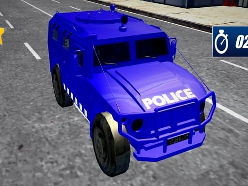 Police Driving Vehicles Simulator game screenshot - action - Free online game