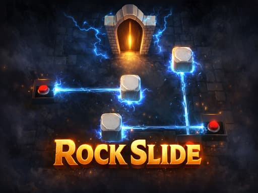 Rock Slide游戏截图 - puzzles - 免费在线游戏