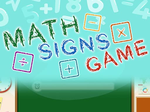 Math Signs Game游戏截图 - multiplayer - 免费在线游戏