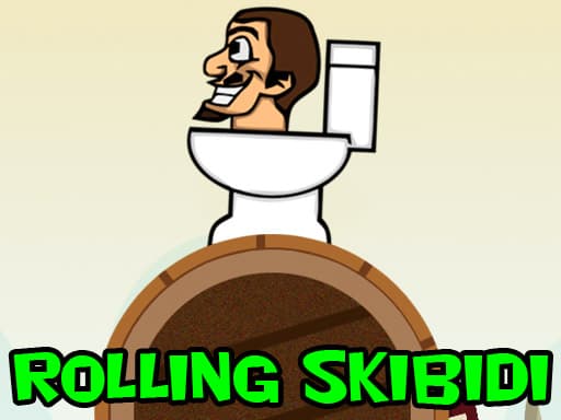 Rolling Skibidi game screenshot - hypercasual - Free online game