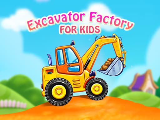Excavator Factory For Kids game screenshot - hypercasual - Free online game