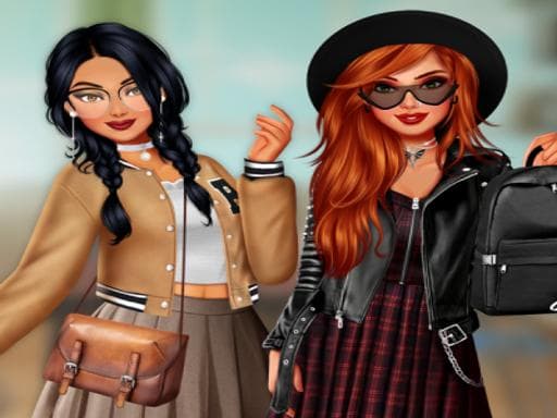 Villains Vs Princesses School Fashion game screenshot - girls - Free online game