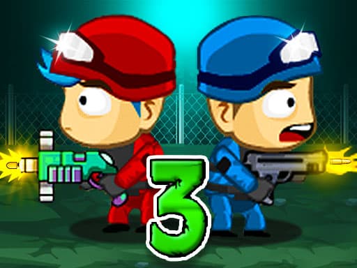 Zombie Parade Defense 3 game screenshot - shooting - Free online game