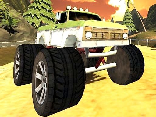 Monster Truck Beginning game screenshot - racing - Free online game