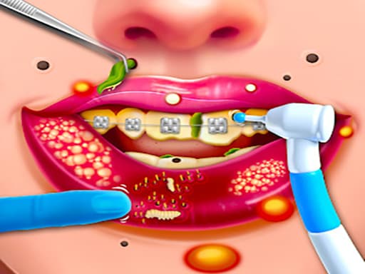 Kids Dentist Asmr Salon game screenshot - hypercasual - Free online game