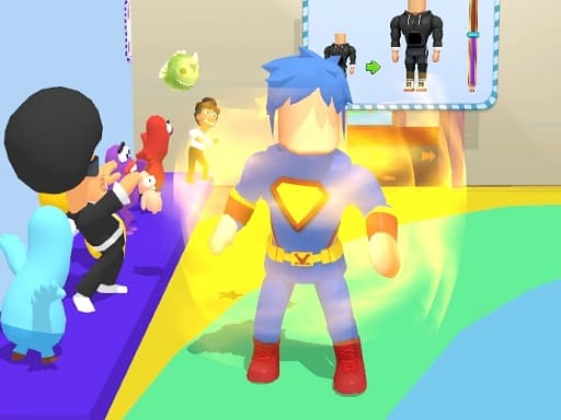 Scale Kid Run And Jump Up game screenshot - action - Free online game