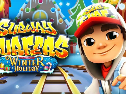 Subway Winter Vacation游戏截图 - racing - 免费在线游戏