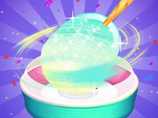 Sweet Cotton Candy Maker game screenshot - cooking - Free online game