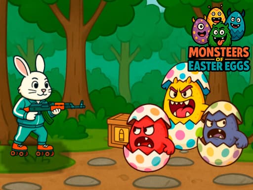 Monsters of Easter Eggs game screenshot - adventure - Free online game