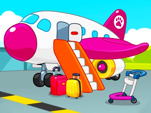 Kids Airport Adventure Game游戏截图 - girls - 免费在线游戏