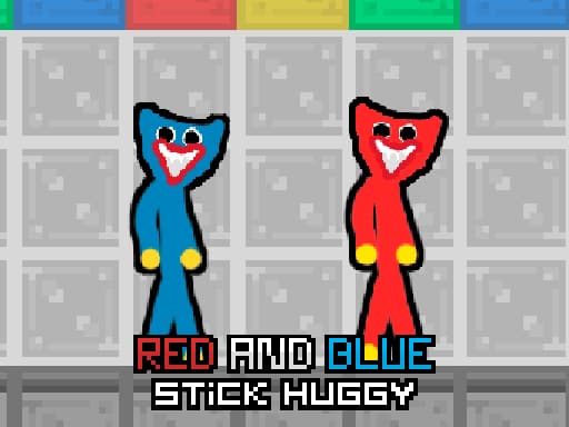 Red and Blue Stick Huggy游戏截图 - arcade - 免费在线游戏