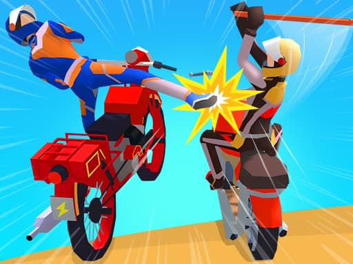 Moto Attack Bike Racing game screenshot - racing - Free online game