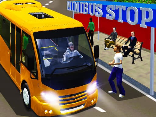 City Minibus Driver game screenshot - racing - Free online game