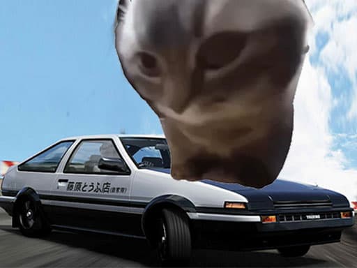Car Stunt Chipi Chipi Chapa Chapa Cat game screenshot - sports - Free online game