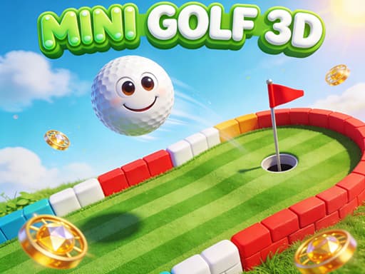 Mini Golf 3D game screenshot - sports - Free online game