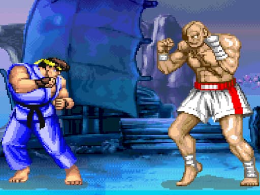 Street Fighter 2 game screenshot - action - Free online game
