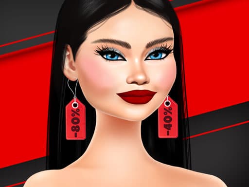 Shopaholic Black Friday game screenshot - girls - Free online game