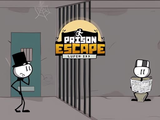 Captura de pantalla del juego Prison Escape: Stickman Story - adventure - Juego gratuito en línea