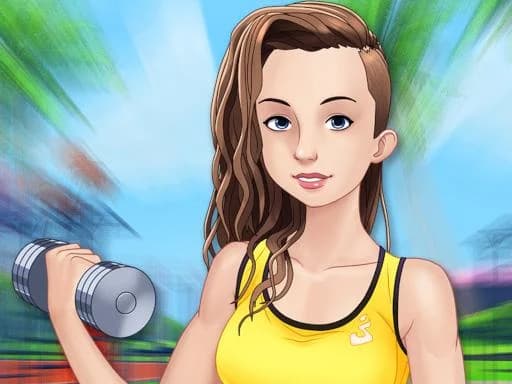 Fitness Girls Dress Up Game for Girl game screenshot - girls - Free online game