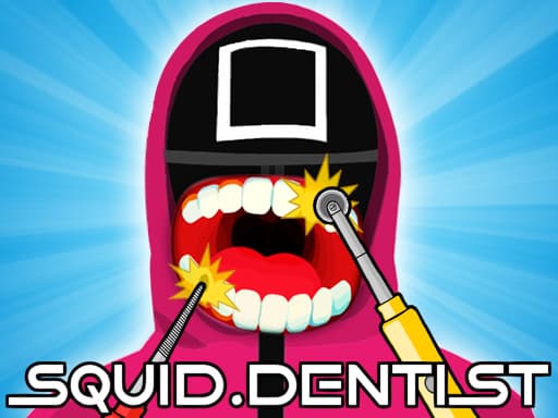 Captura de pantalla del juego Squid Dentist Game - girls - Juego gratuito en línea