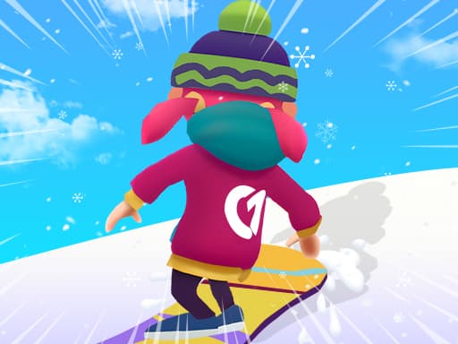 Captura de pantalla del juego Snowboard Game Party - racing - Juego gratuito en línea