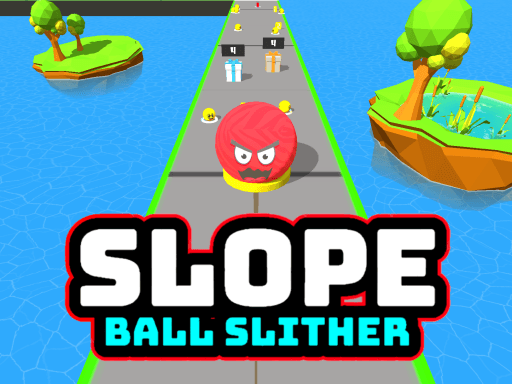 Slope Ball Slither game screenshot - hypercasual - Free online game