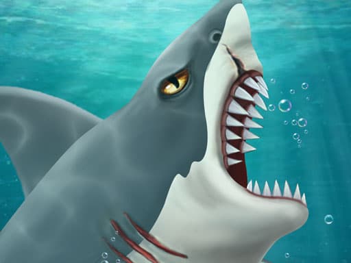 Shark Attack-Casual game screenshot - hypercasual - Free online game