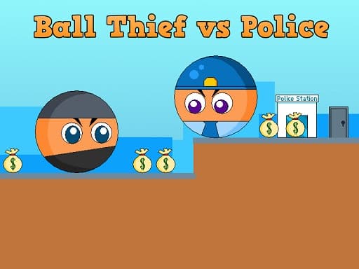 Ball Thief vs Police游戏截图 - arcade - 免费在线游戏